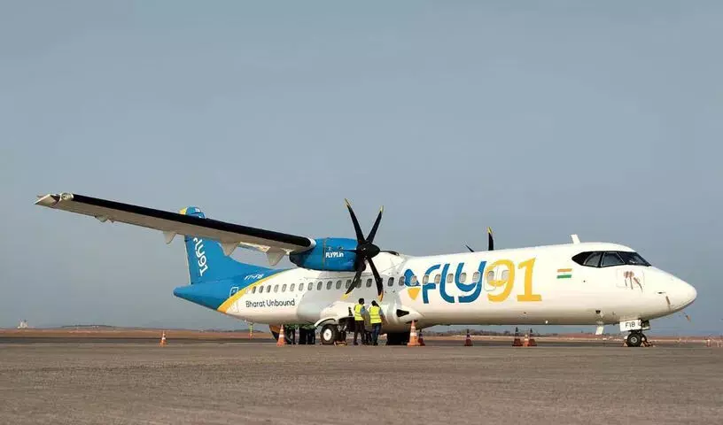 फ्लाई91 ने चार शहरों के बीच उड़ानों के साथ वाणिज्यिक परिचालन शुरू किया