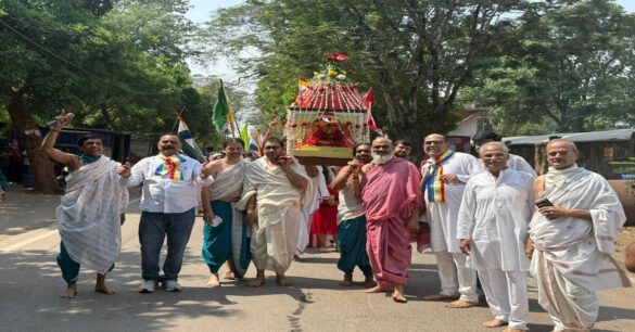 रांची में महावीर जयंती पर भव्य शोभायात्रा, हजारों श्रद्धालुओं ने दिया अहिंसा और सद्भाव का संदेश