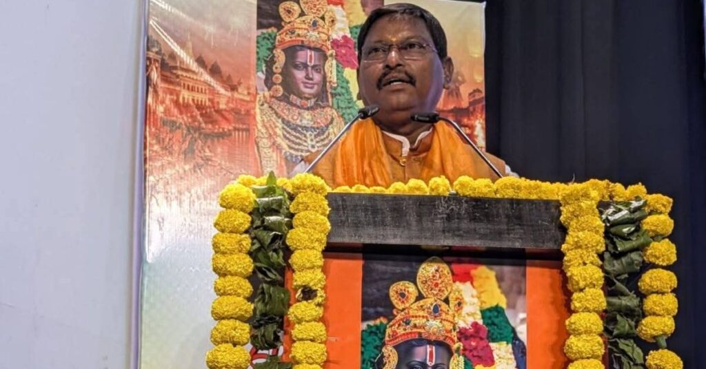 नई दिल्ली में ‘शबरी के राम’ कार्यक्रम में शामिल हुए अर्जुन मुंडा, बोले—भक्ति में भेदभाव का कोई स्थान नहीं