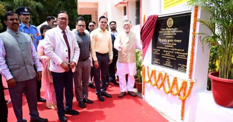 रांची विश्वविद्यालय में हेल्थ एंड वेलनेस सेंटर का उद्घाटन, राज्यपाल बोले- स्वस्थ मन और शरीर से बनेगा विकसित भारत
