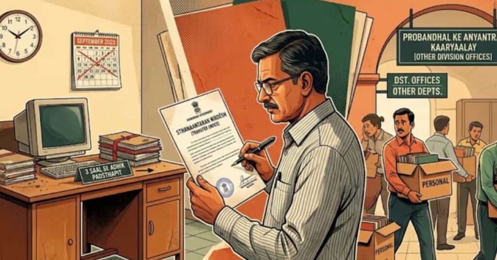 शिक्षा विभाग का बड़ा फैसला, 3 साल से एक ही कार्यालय में जमे लिपिकों का होगा तबादला