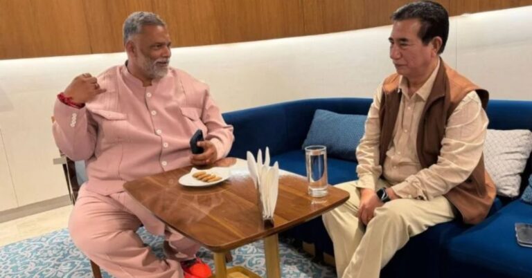 दिल्ली में पप्पू यादव ने मिजोरम के मुख्यमंत्री लालदुहोमा से की मुलाकात, विकास और जनहित के मुद्दों पर हुई चर्चा