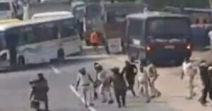 नगरनौसा डिग्री कॉलेज विवाद ने लिया हिंसक रूप, छात्रों और पुलिस में पथराव, लाठीचार्ज के बाद 7 हिरासत में