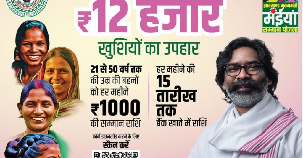 झारखंड में 1.18 लाख महिलाओं का नाम योजना से हटा, 49 लाख लाभुकों को मिले 7,500 रुपये