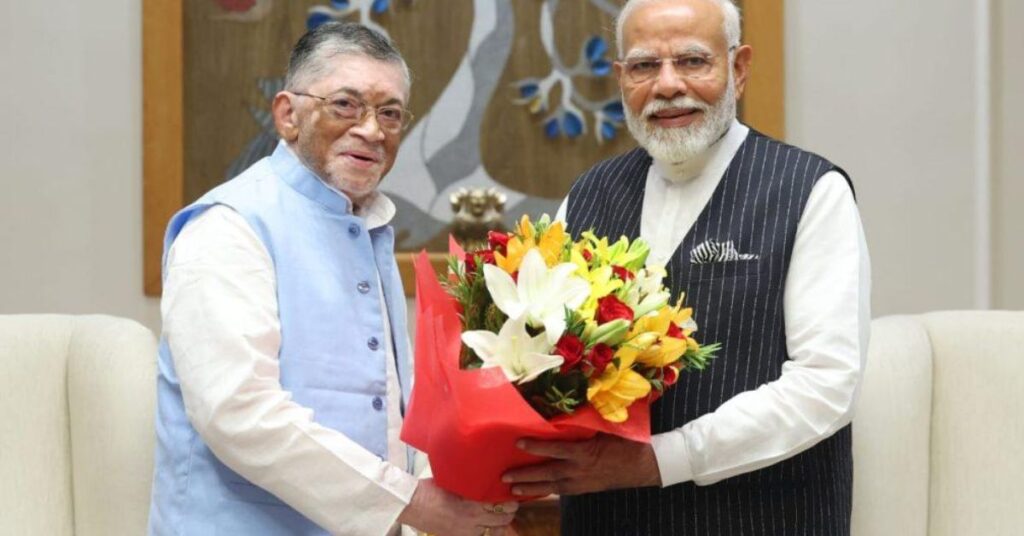 झारखंड के राज्यपाल संतोष कुमार गंगवार ने प्रधानमंत्री नरेंद्र मोदी से की मुलाकात, राज्य के विकास और सुशासन पर हुई चर्चा