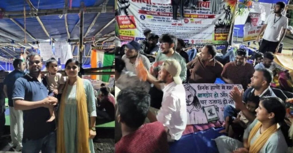 रांची में छात्र आंदोलन को कांग्रेस नेता योगेंद्र यादव का समर्थन, बोले- यह सिर्फ छात्रों नहीं, व्यवस्था की लड़ाई